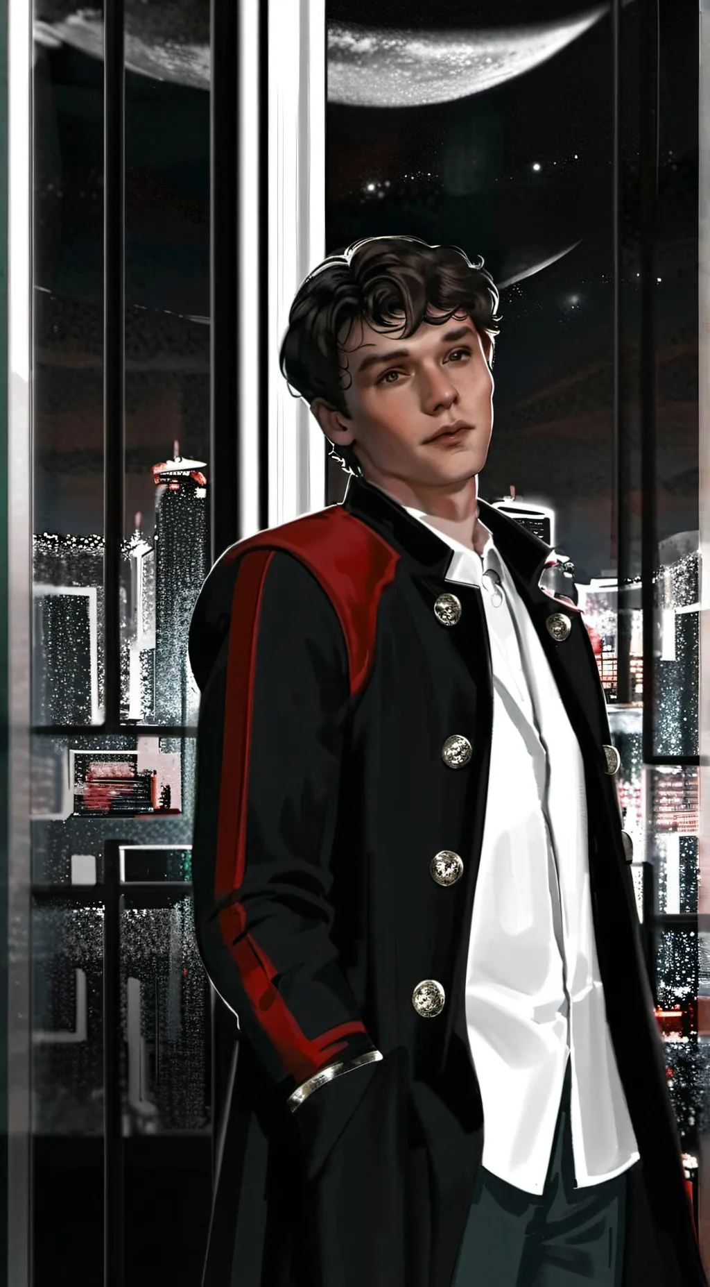 ai character: Mattheo Riddle💖✨ background
