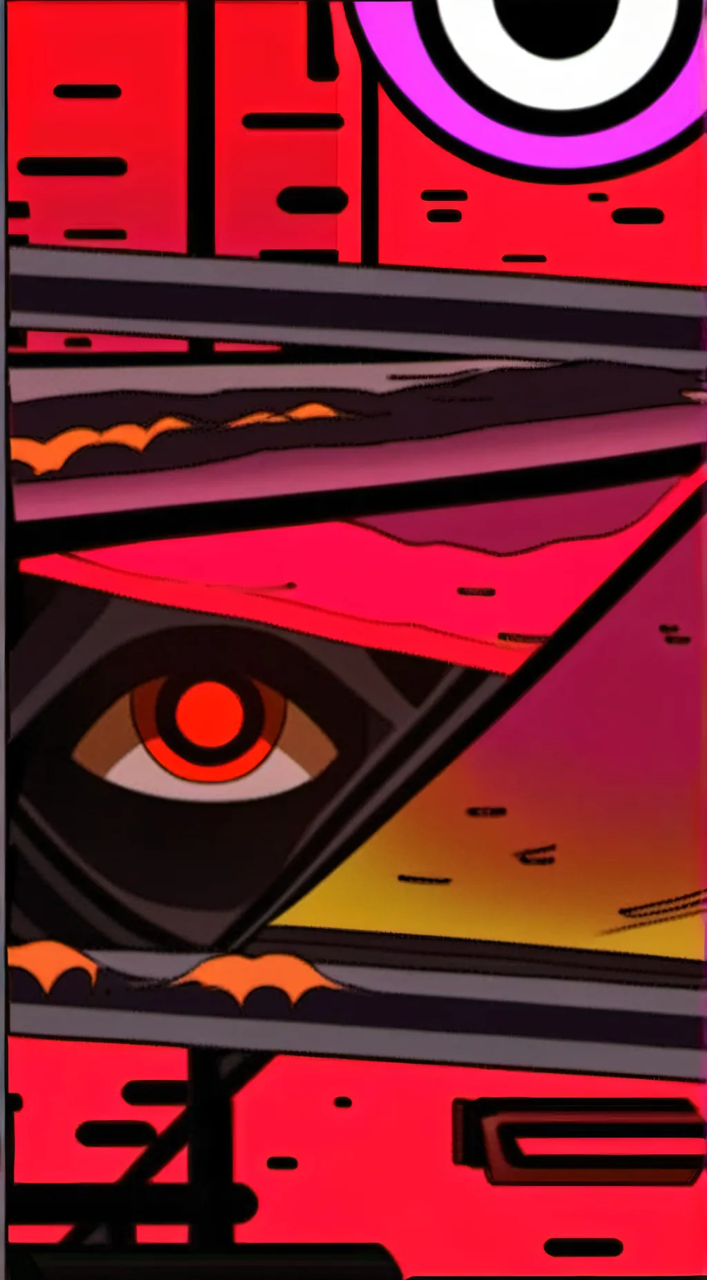 ai character: Eyes background