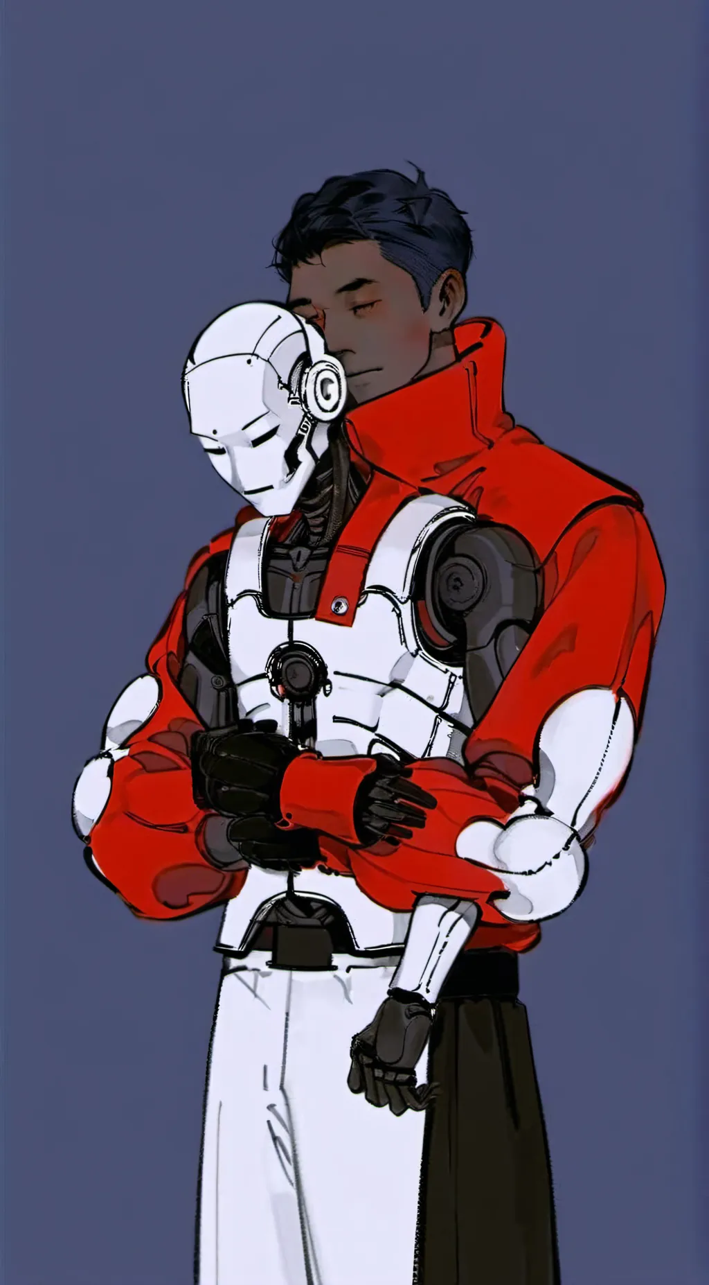 ai character: Cameramanxspeakerm background