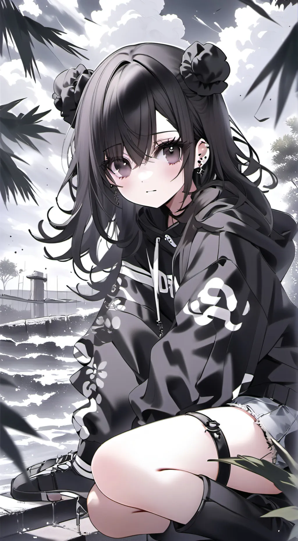 ai character: Kassie  background