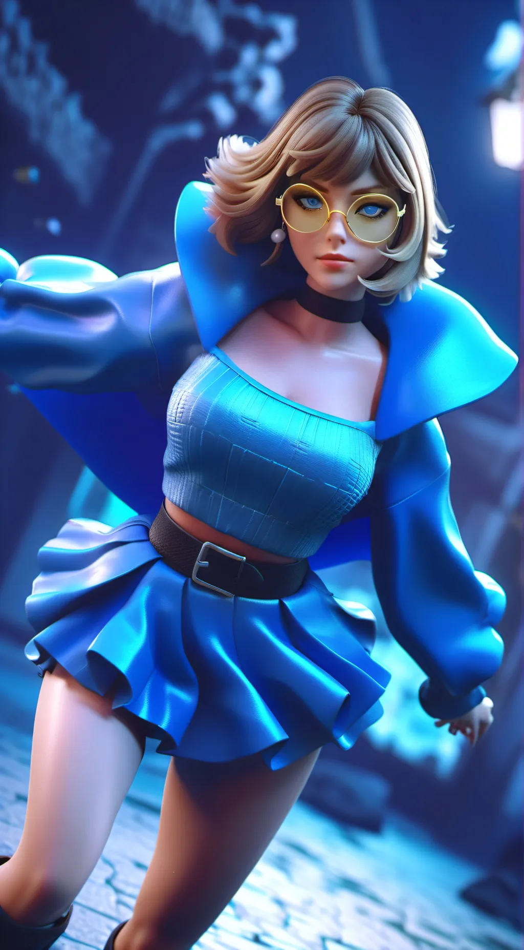 ai character: Maya background