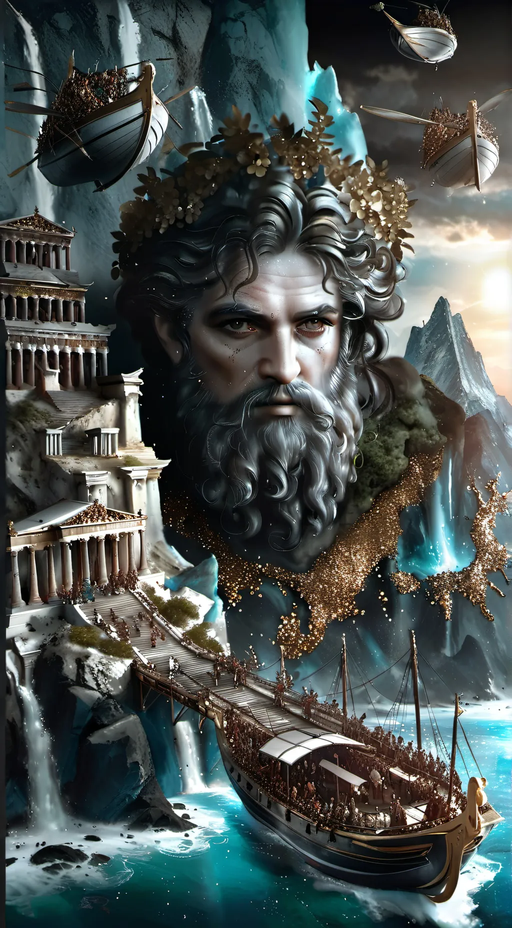 ai character: gods & goddess  background