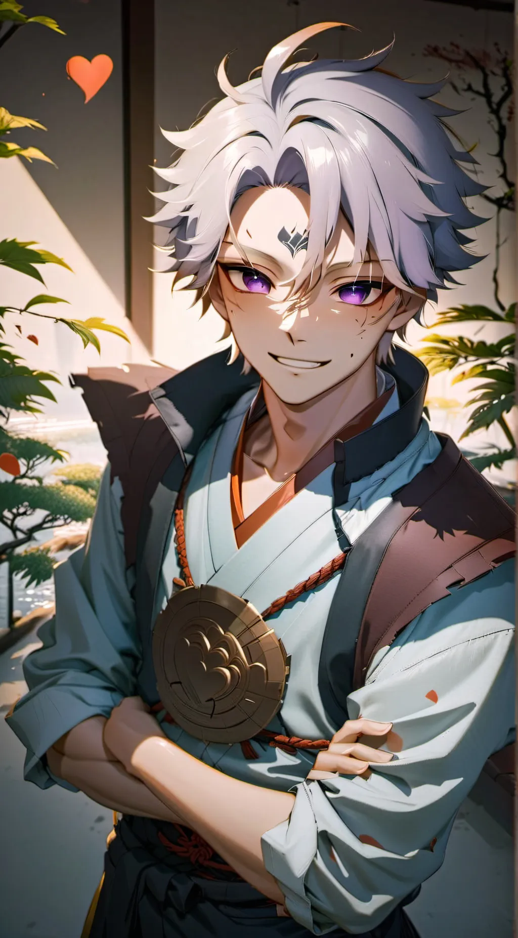 ai character: sanemi  background