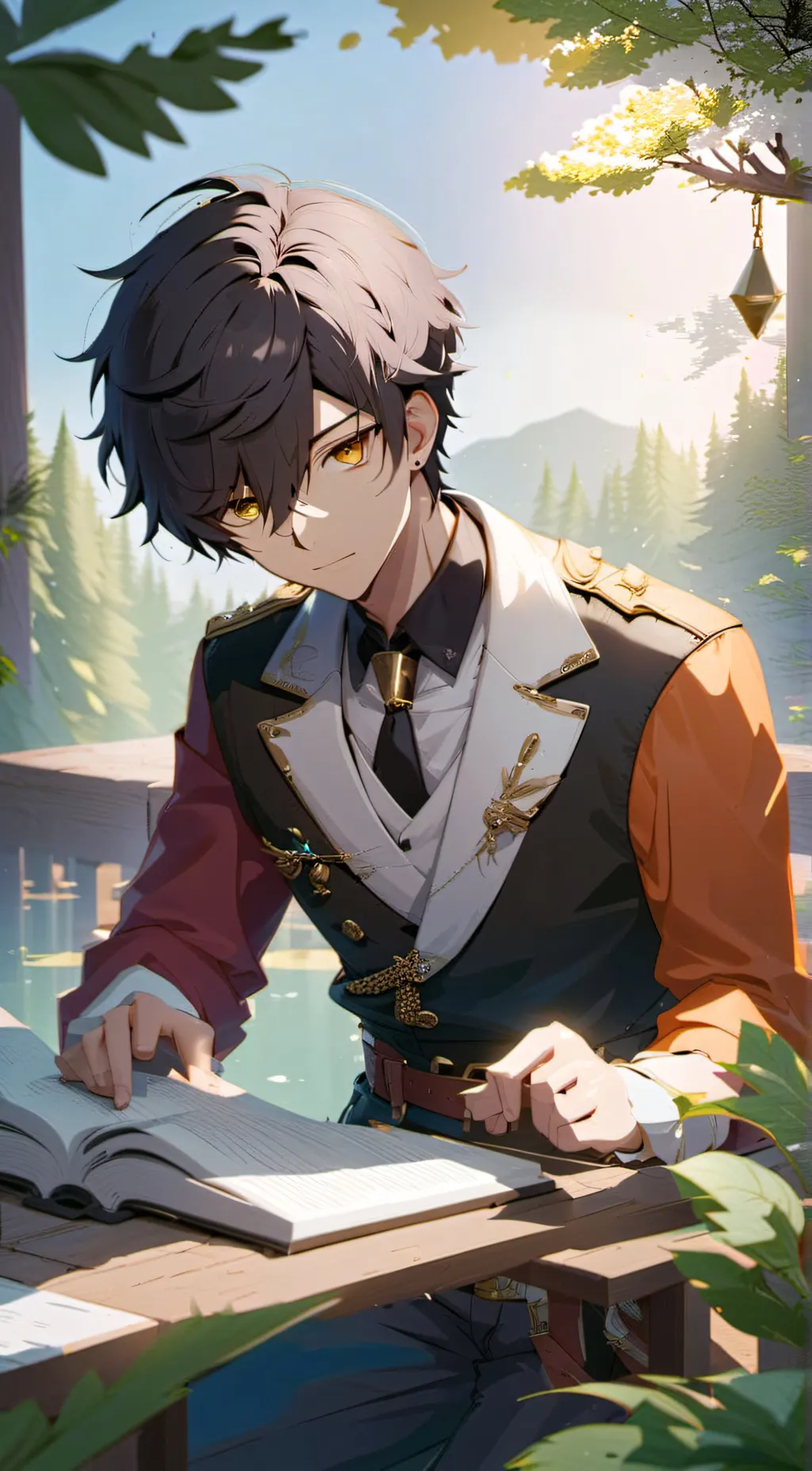ai character: Kori background