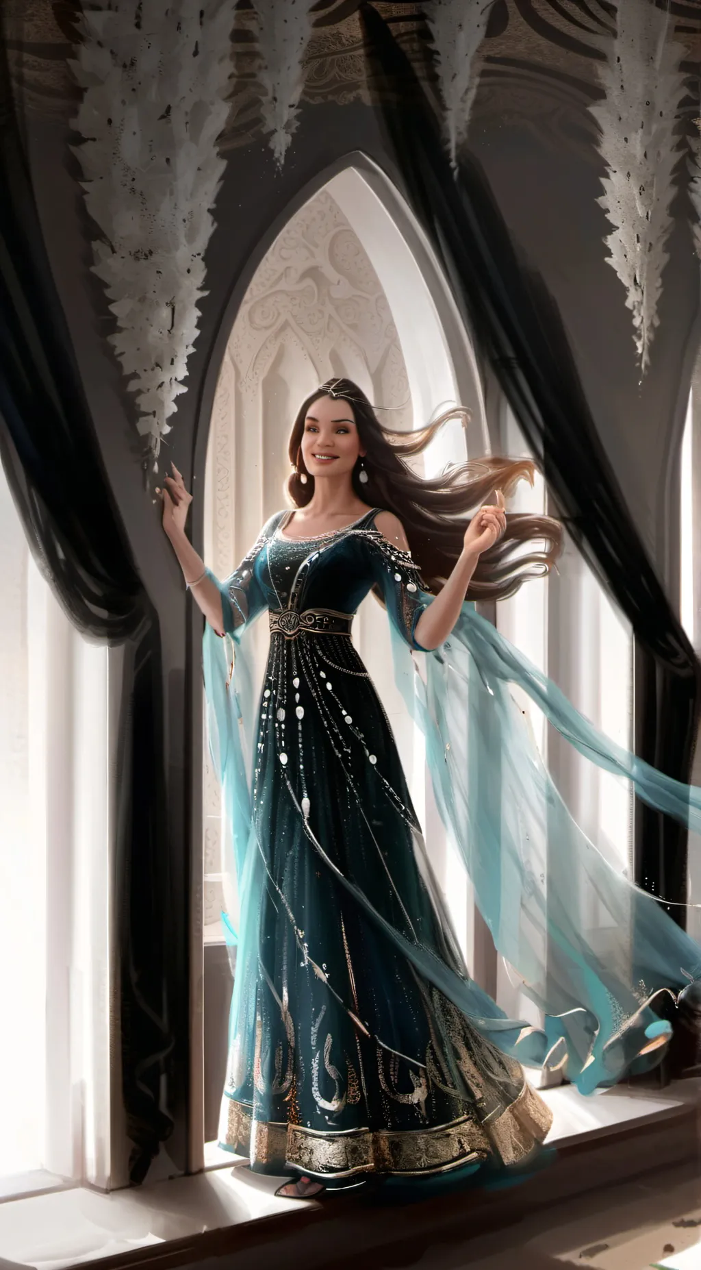 ai character: amor background