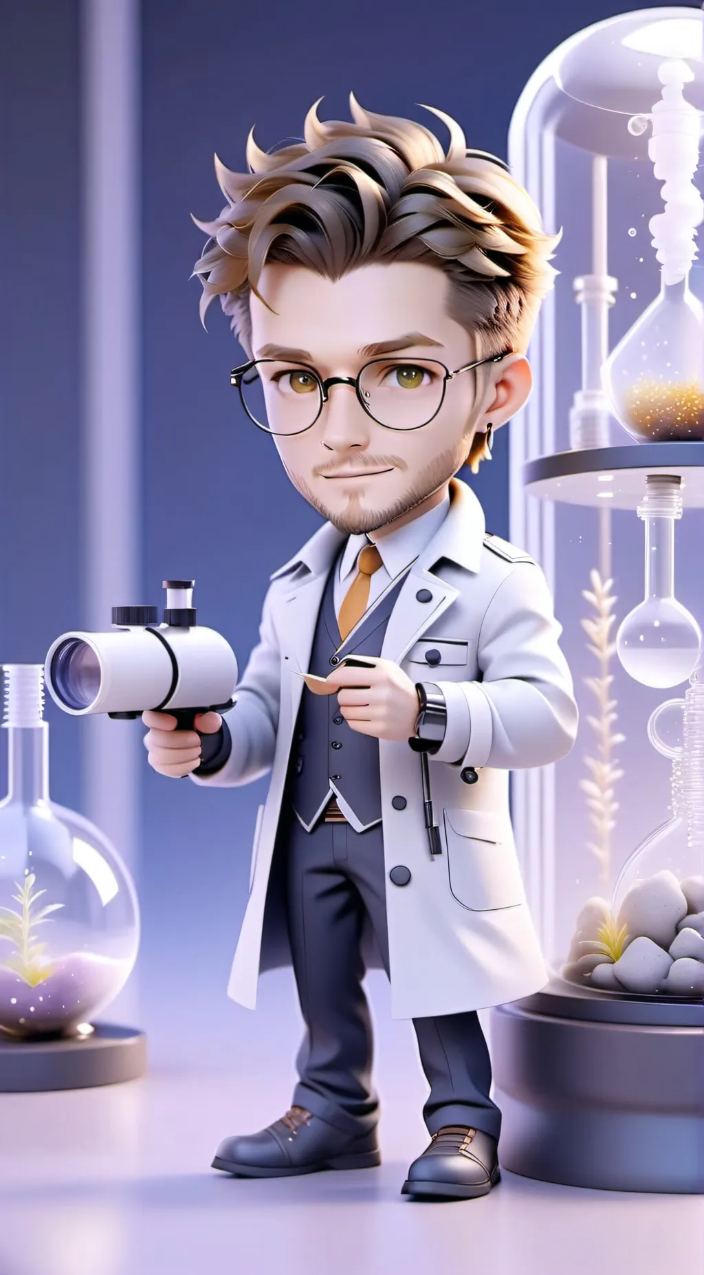 ai character: Shawn  background