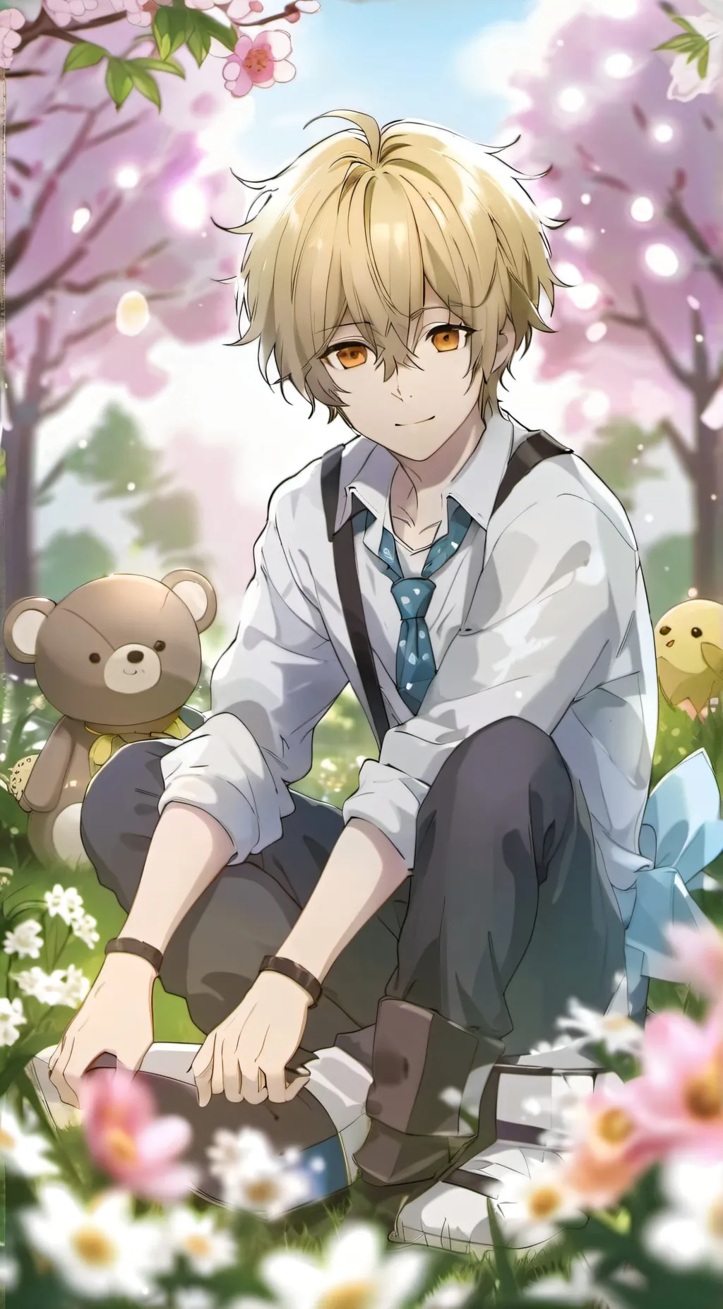 ai character: Jacob  background