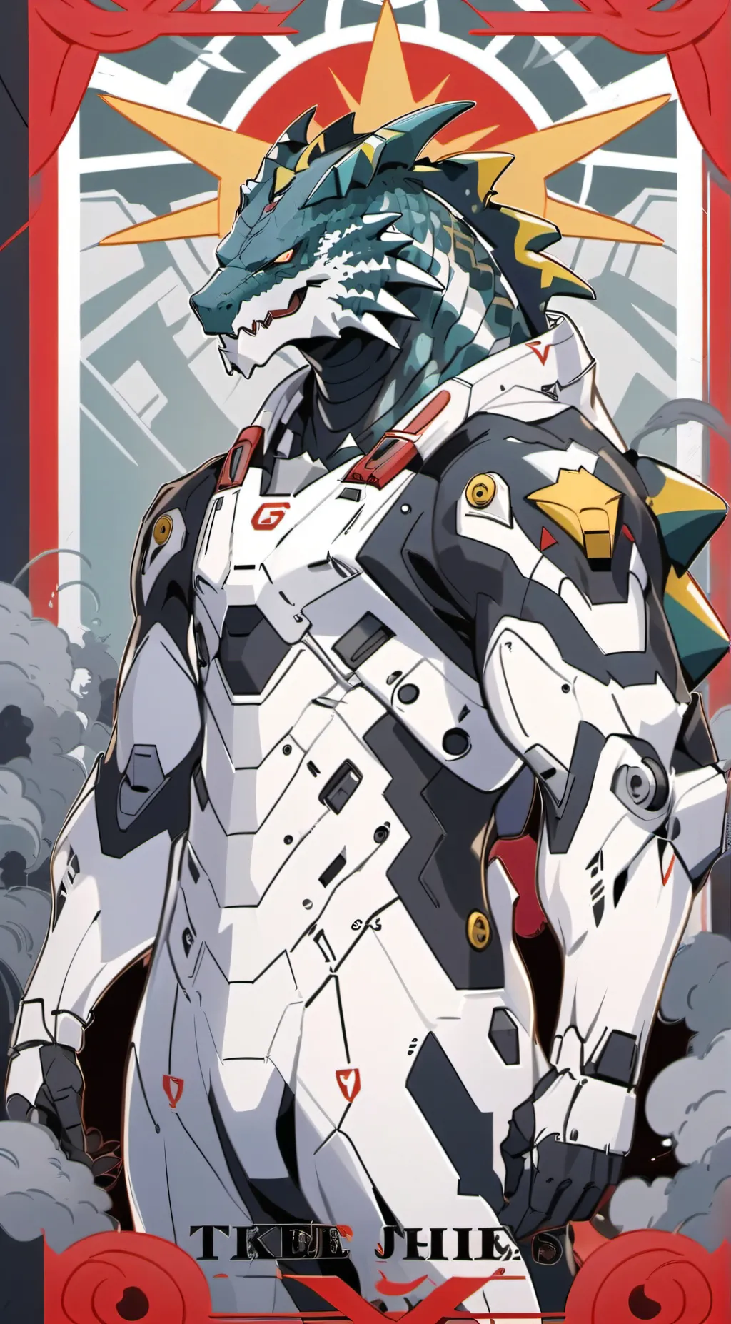 ai character: kaiju academy  background