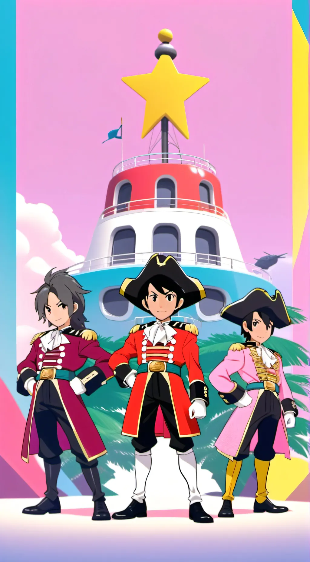 ai character: Gokaiger  background