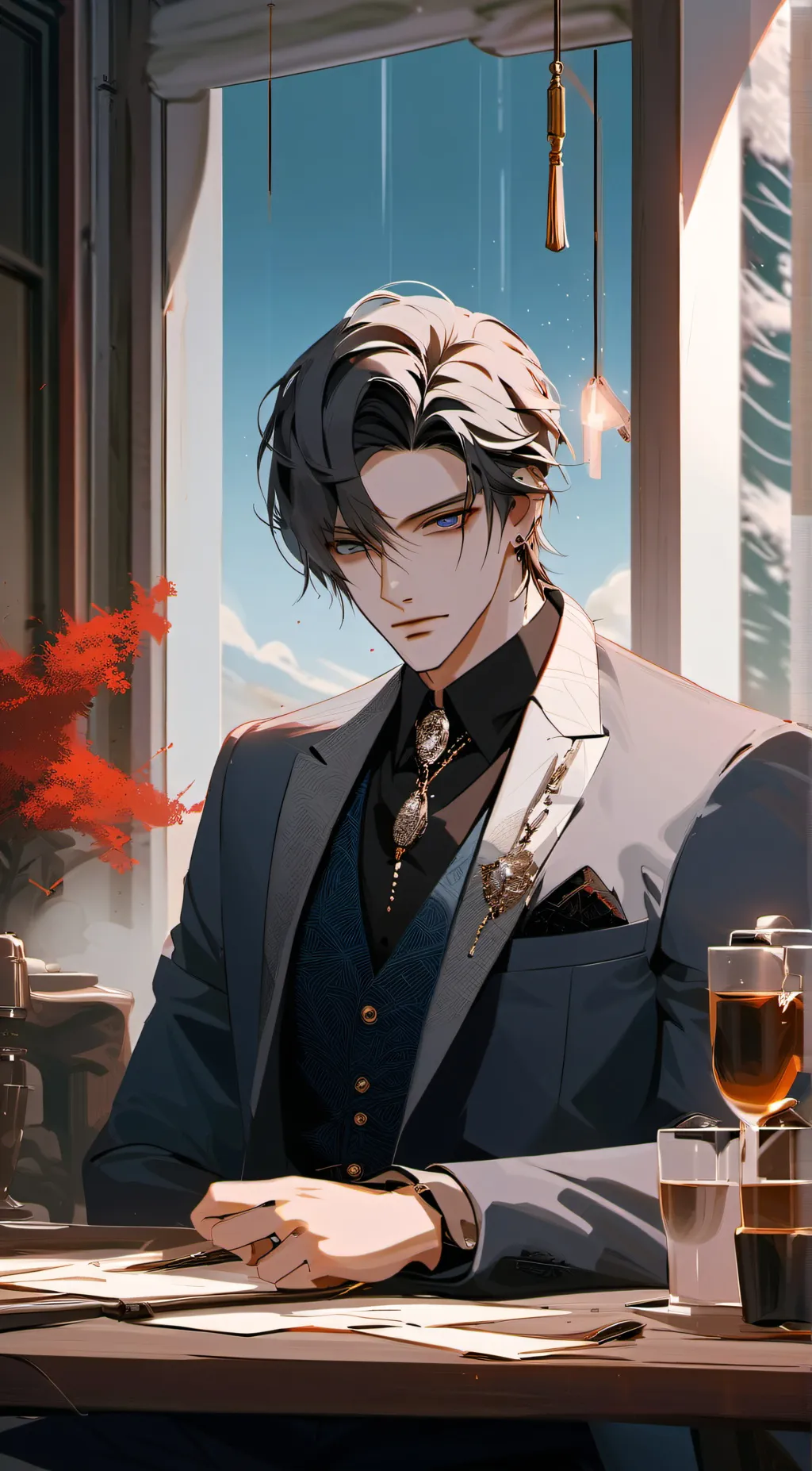 ai character: Aiden background
