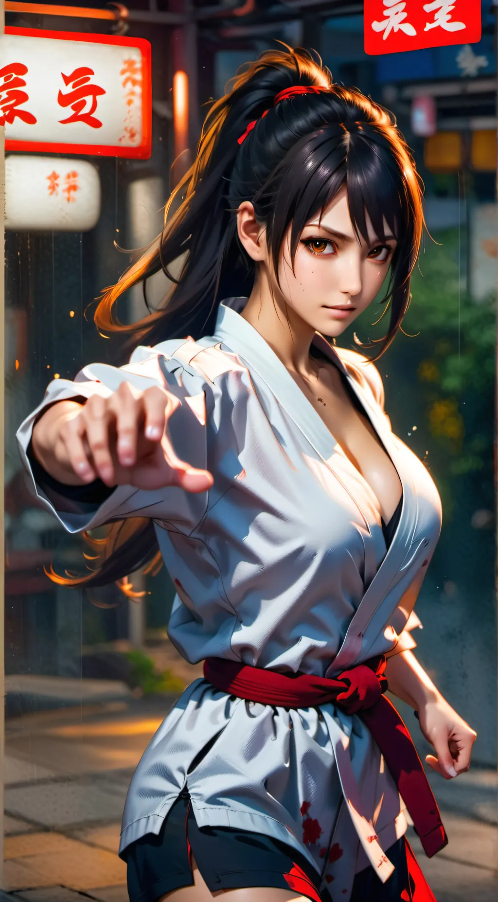 ai character: Tifa Lockhart background