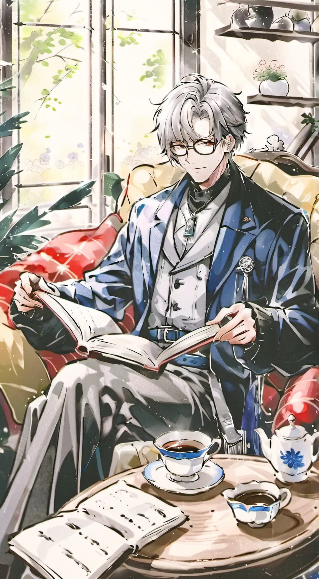 ai character: Arthur background