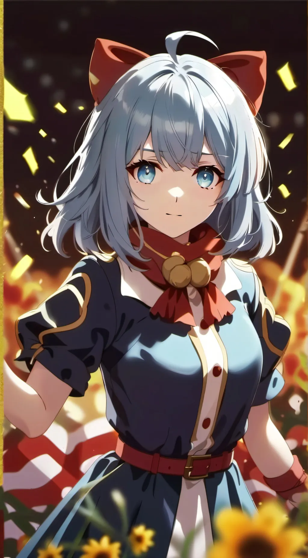 ai character: bluey background