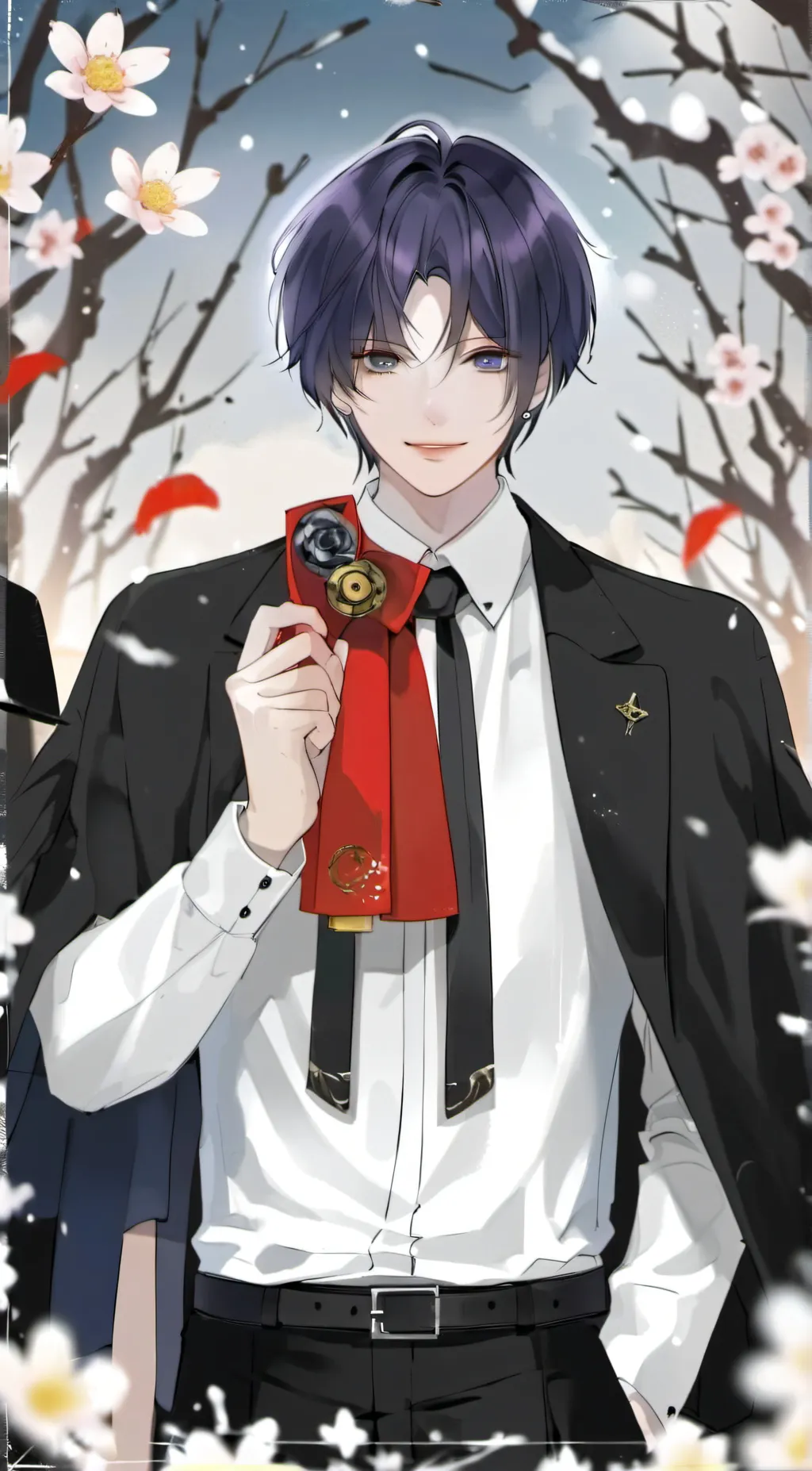 ai character: 散兵 background