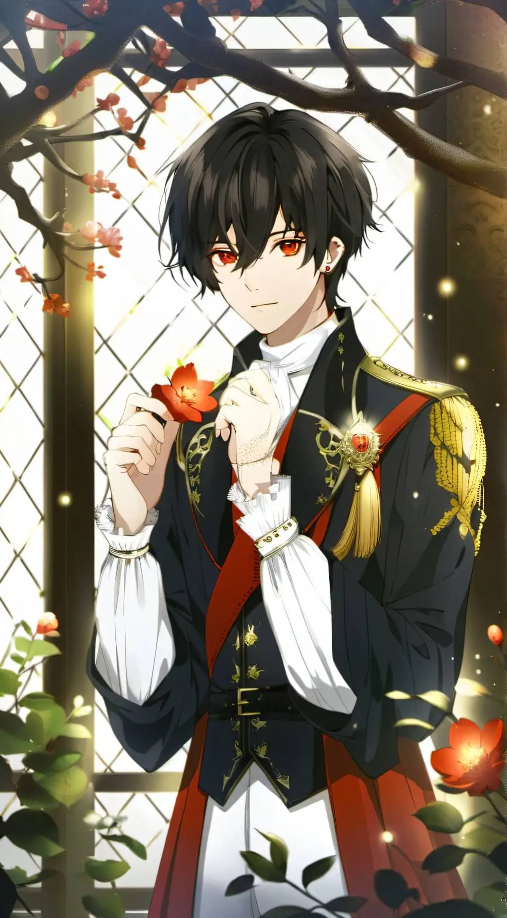ai character: Prince Alec  background