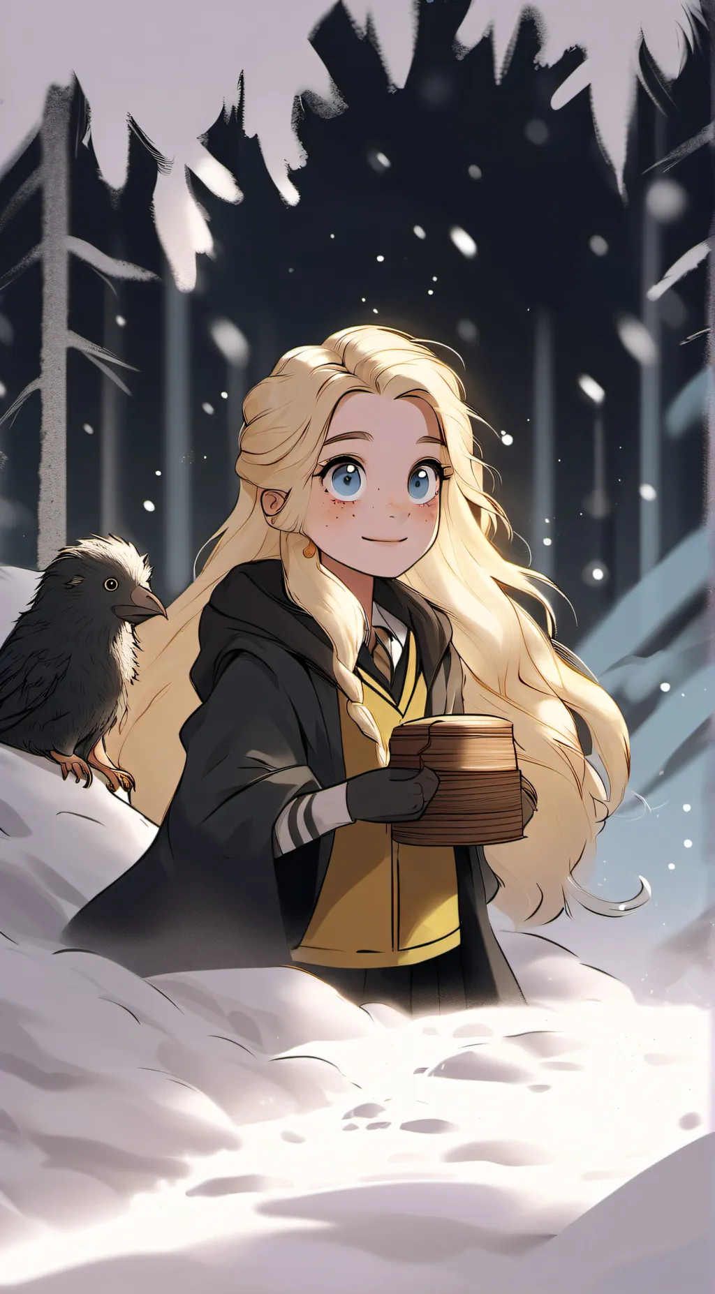 ai character: Annie  background