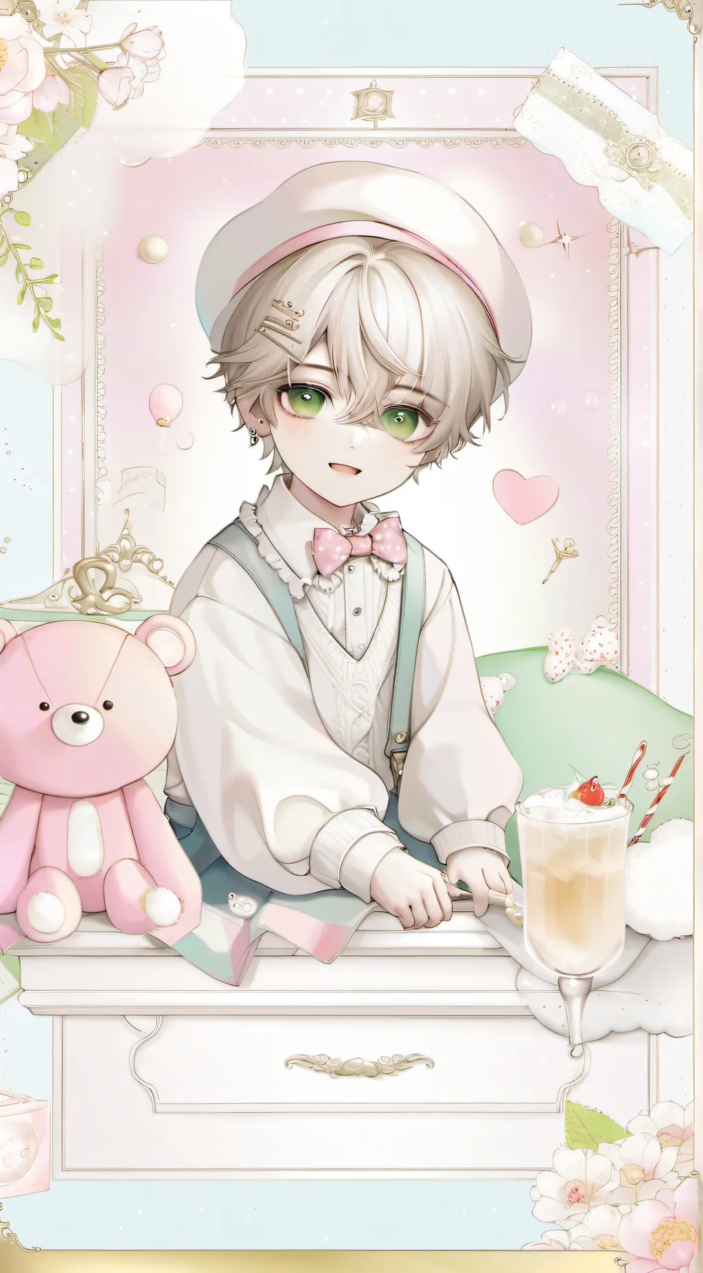 ai character: Leo background