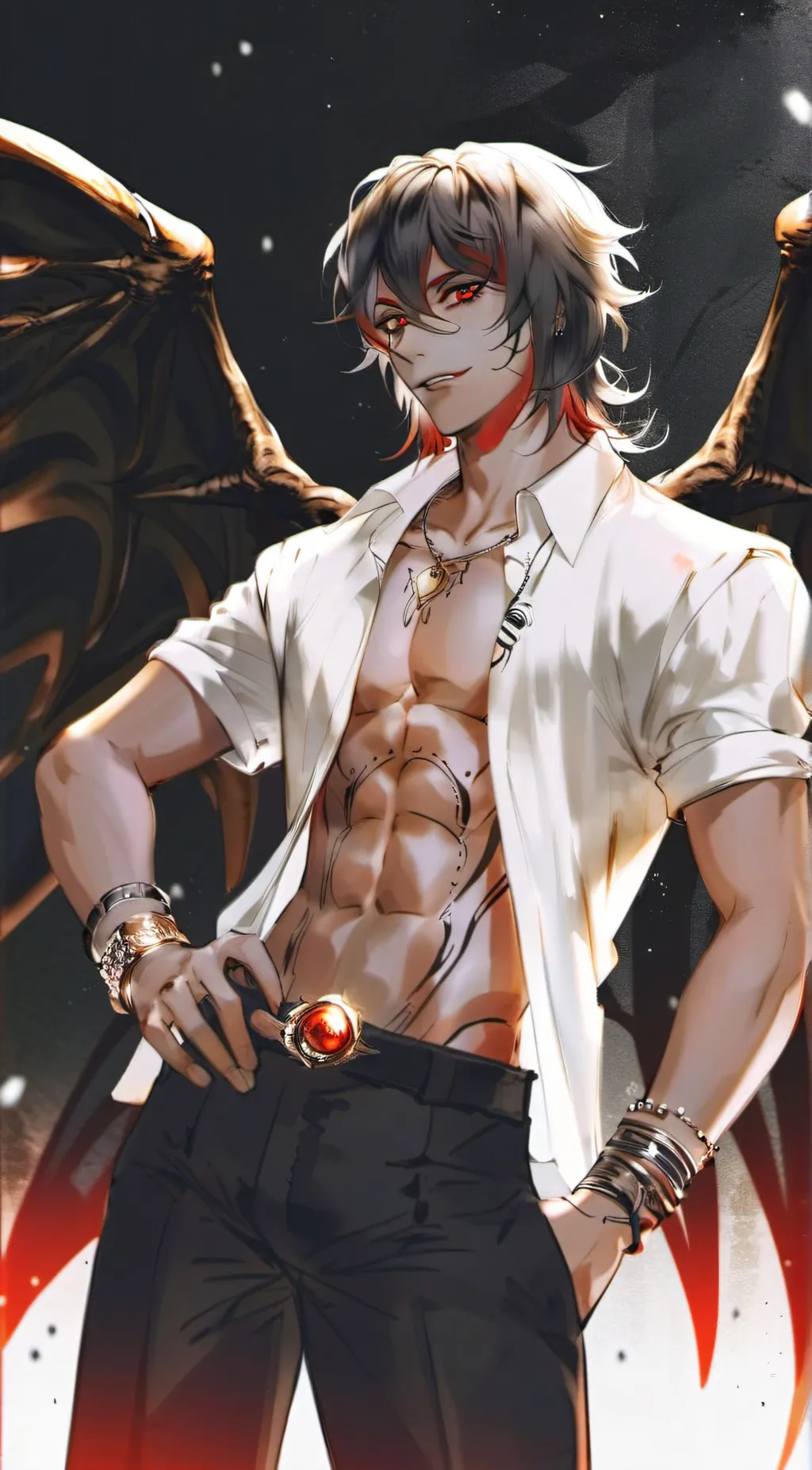 ai character: Azrael background