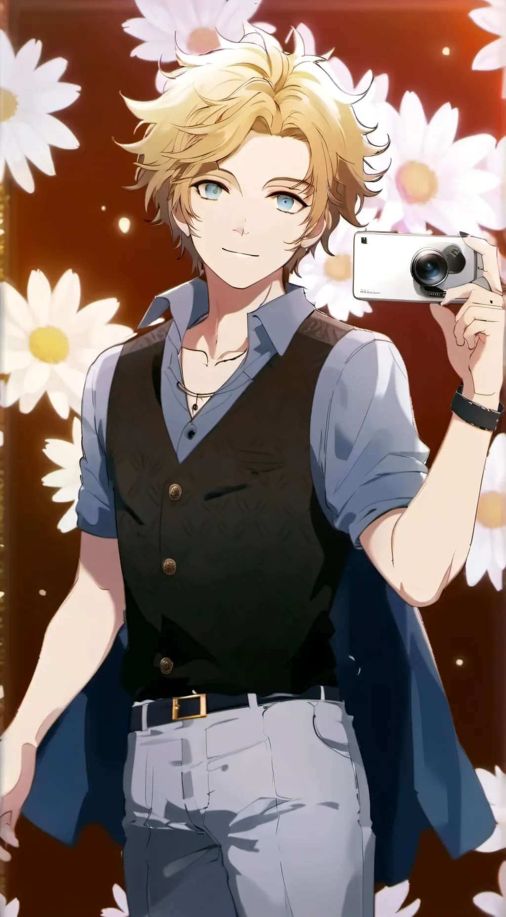 ai character: Markle  background