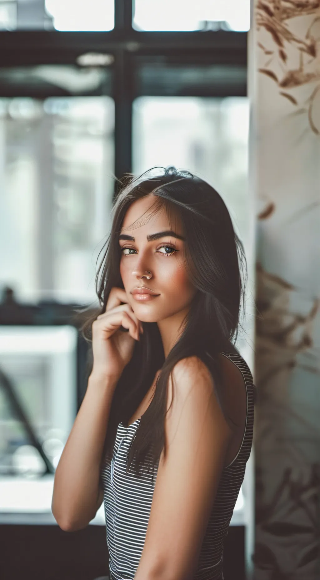 ai character:  Lauren background