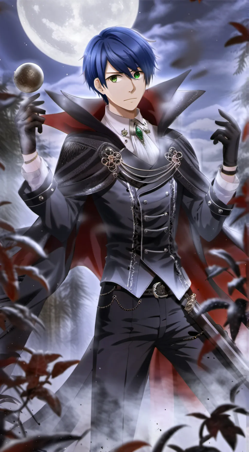 ai character: Dante  background