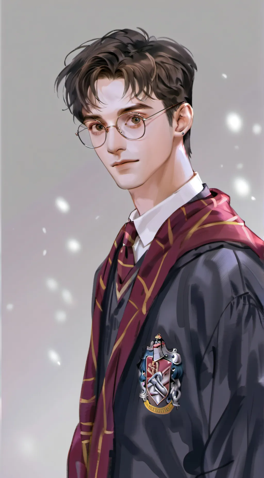 ai character: Hogwarts boys background