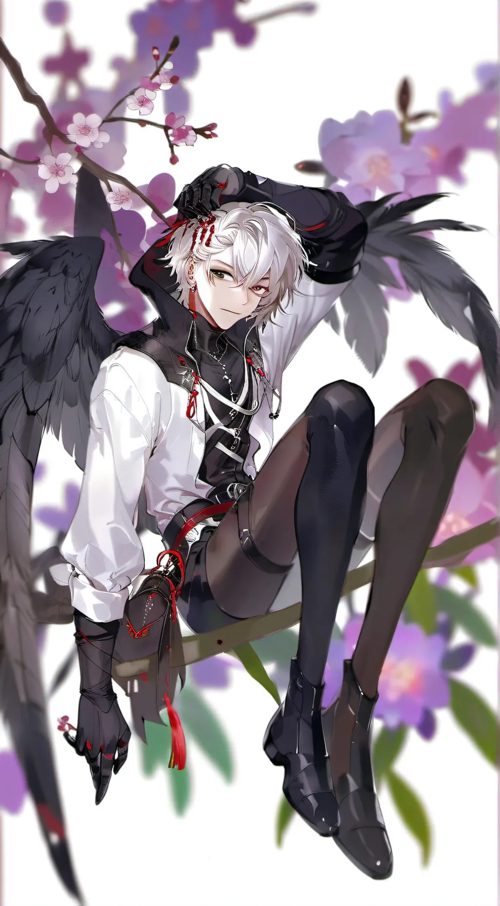 ai character: 《Albino》 background