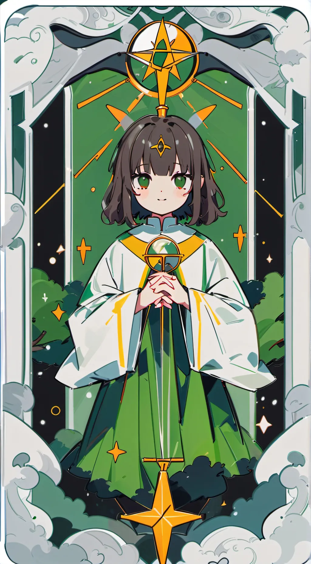 ai character: Elizabeth Afton background