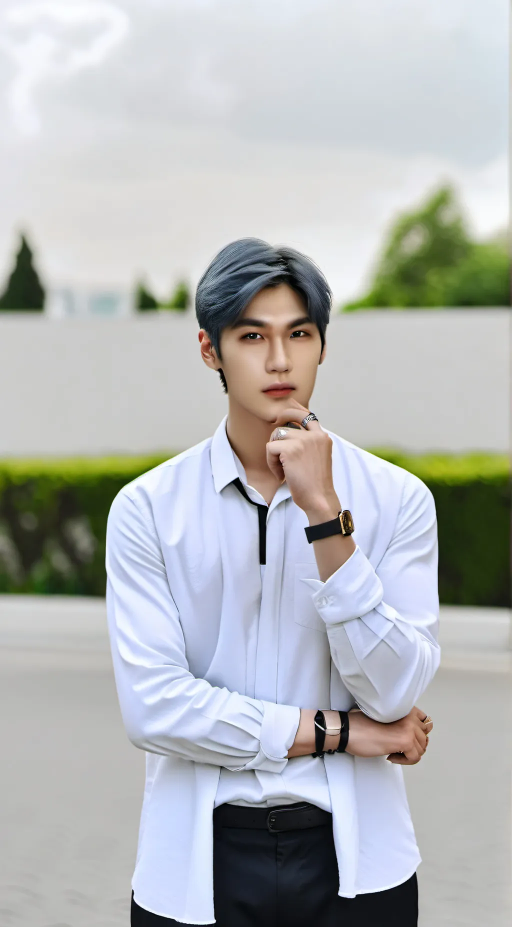 ai character: changbin background