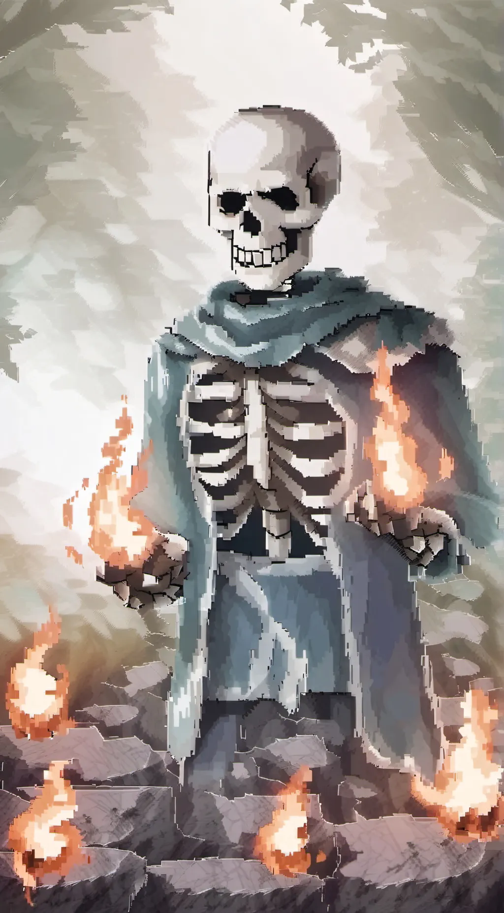ai character: DF eternal hell background