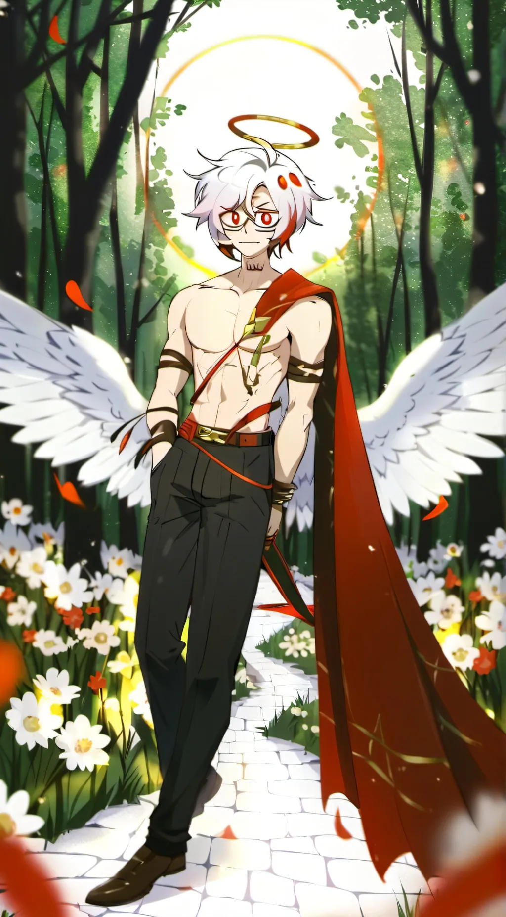 ai character: My boo boo boy background