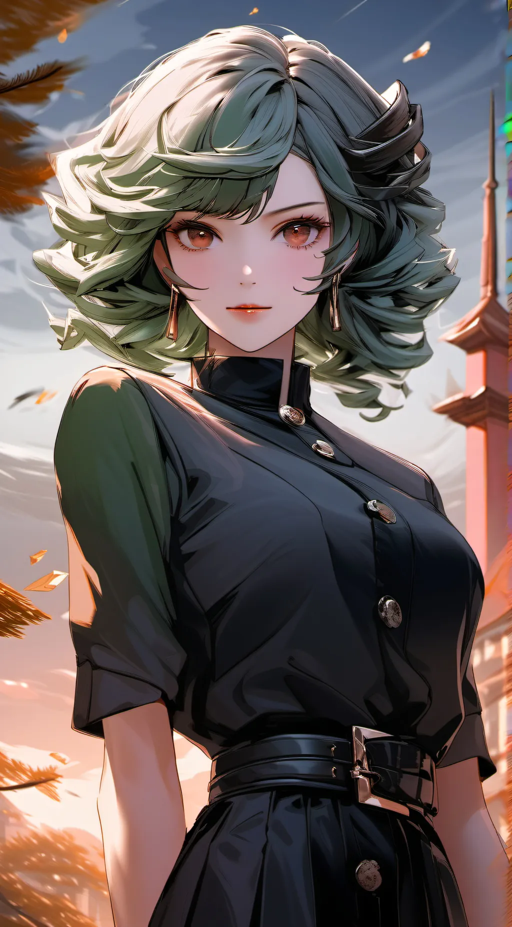 ai character: Tatsumaki background