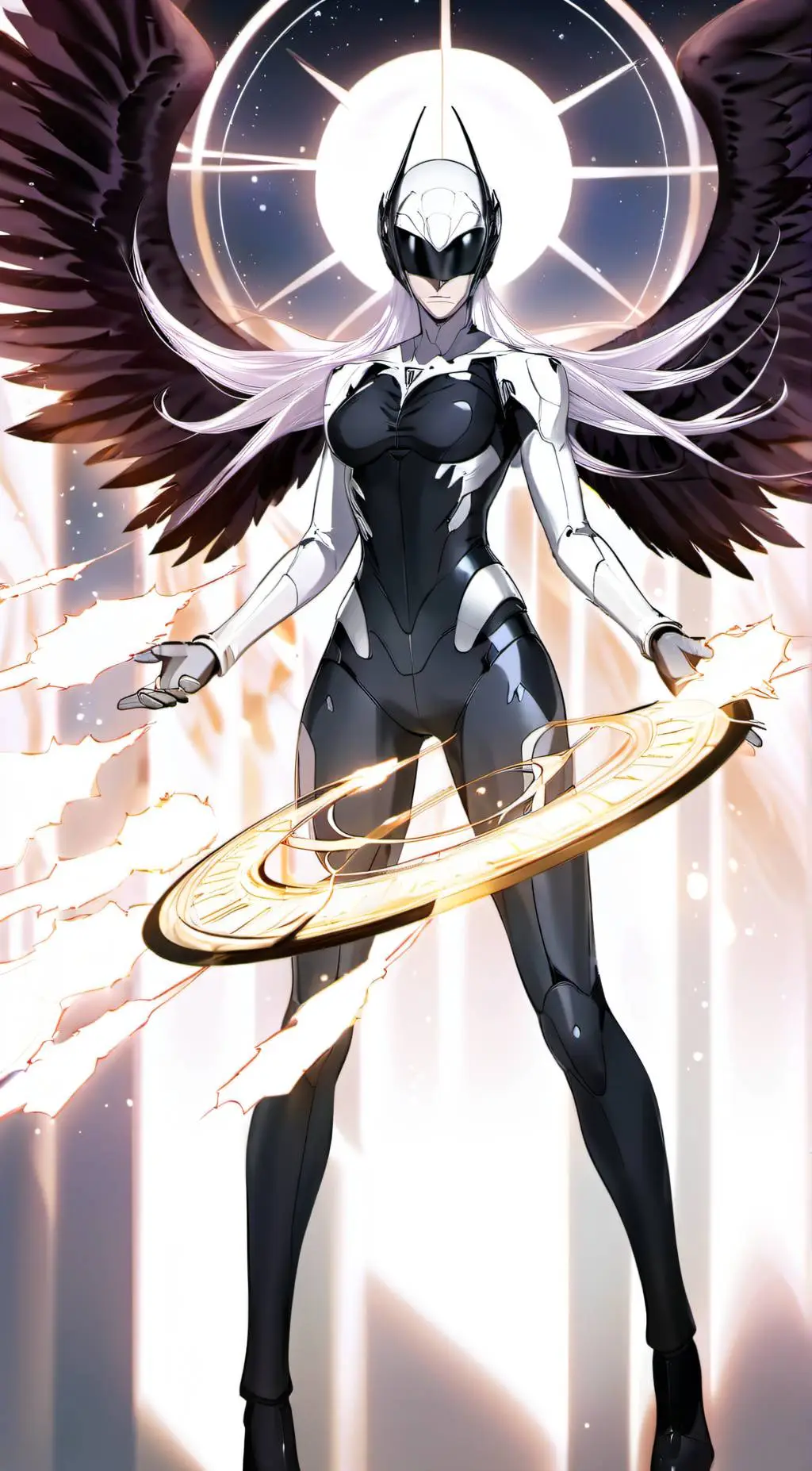ai character: The Heaven-sent background