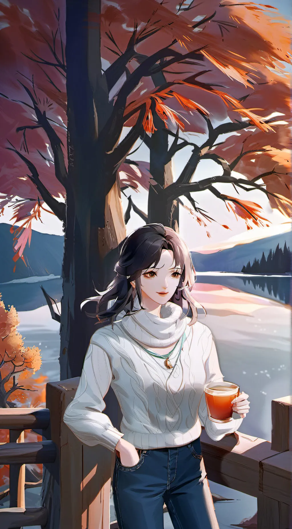 ai character: Anna background