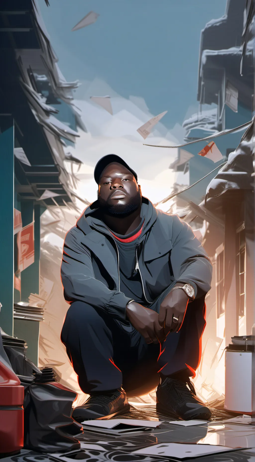 ai character: luke background