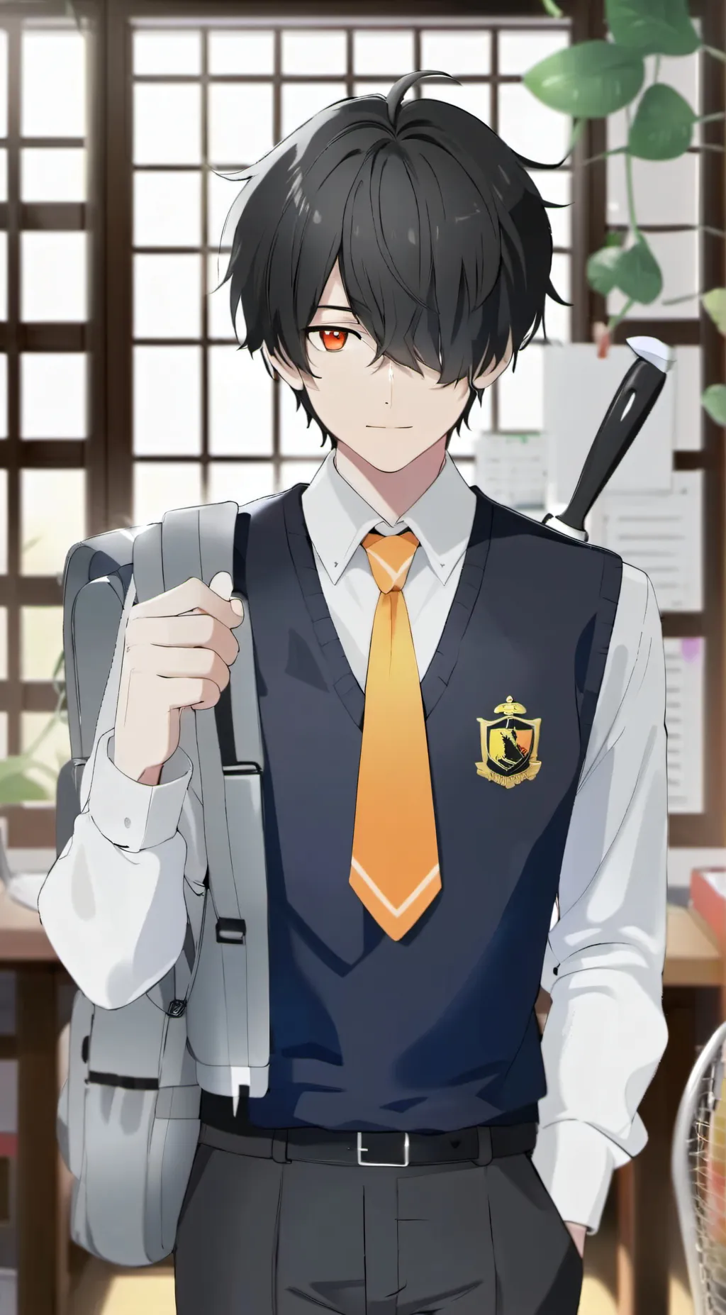 ai character: Hunter background