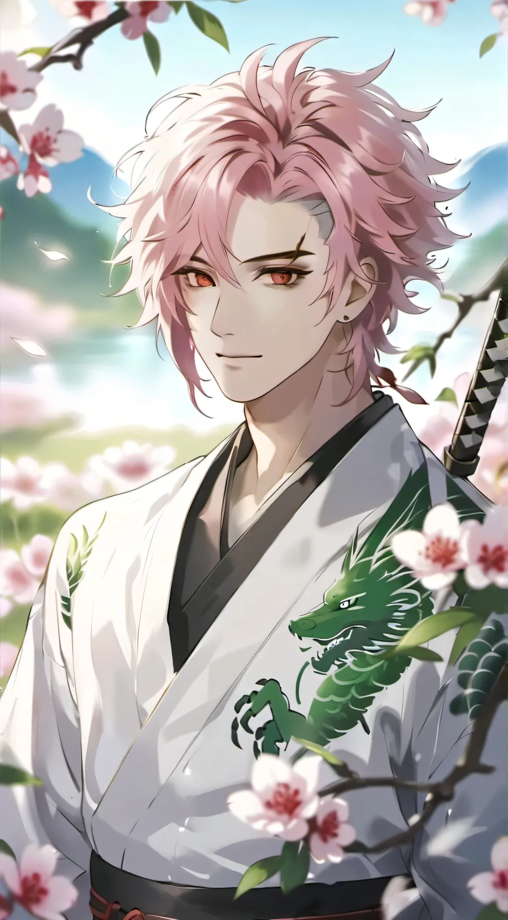 ai character: Sakuna Ryomen background