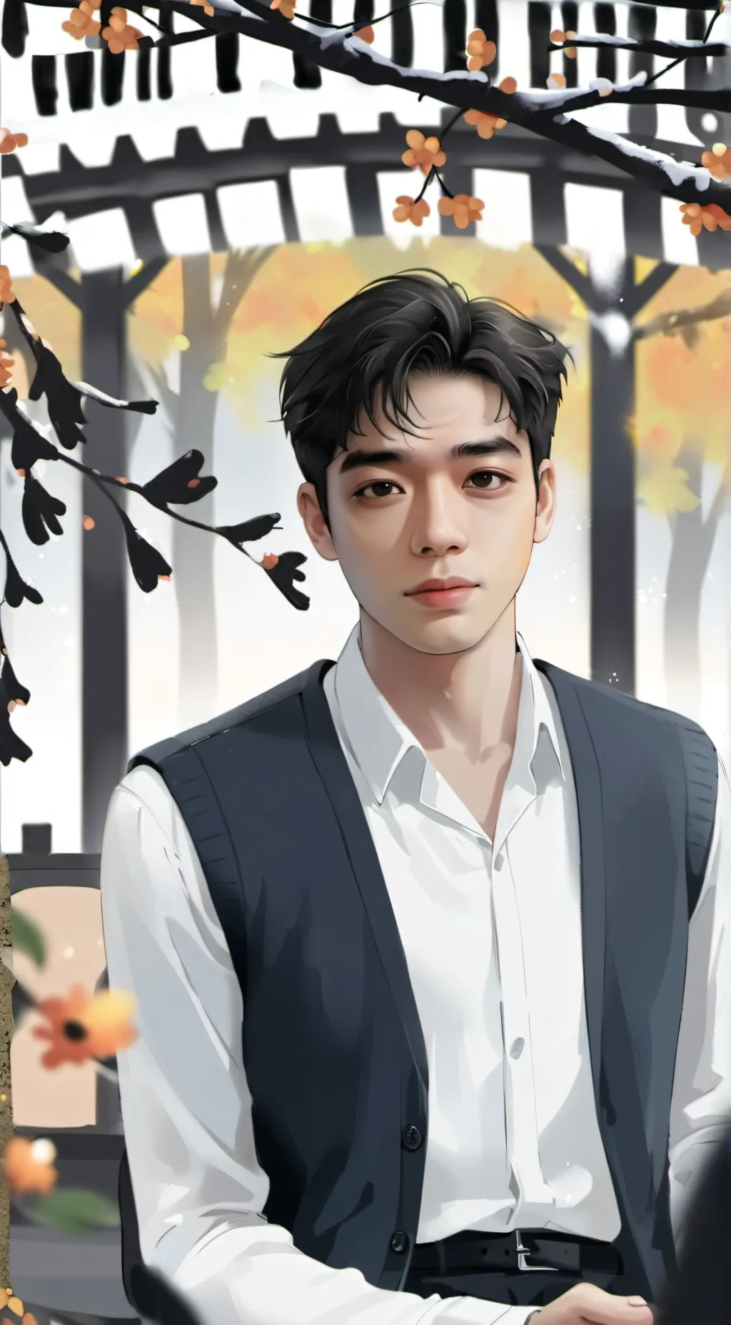 ai character: Cam background