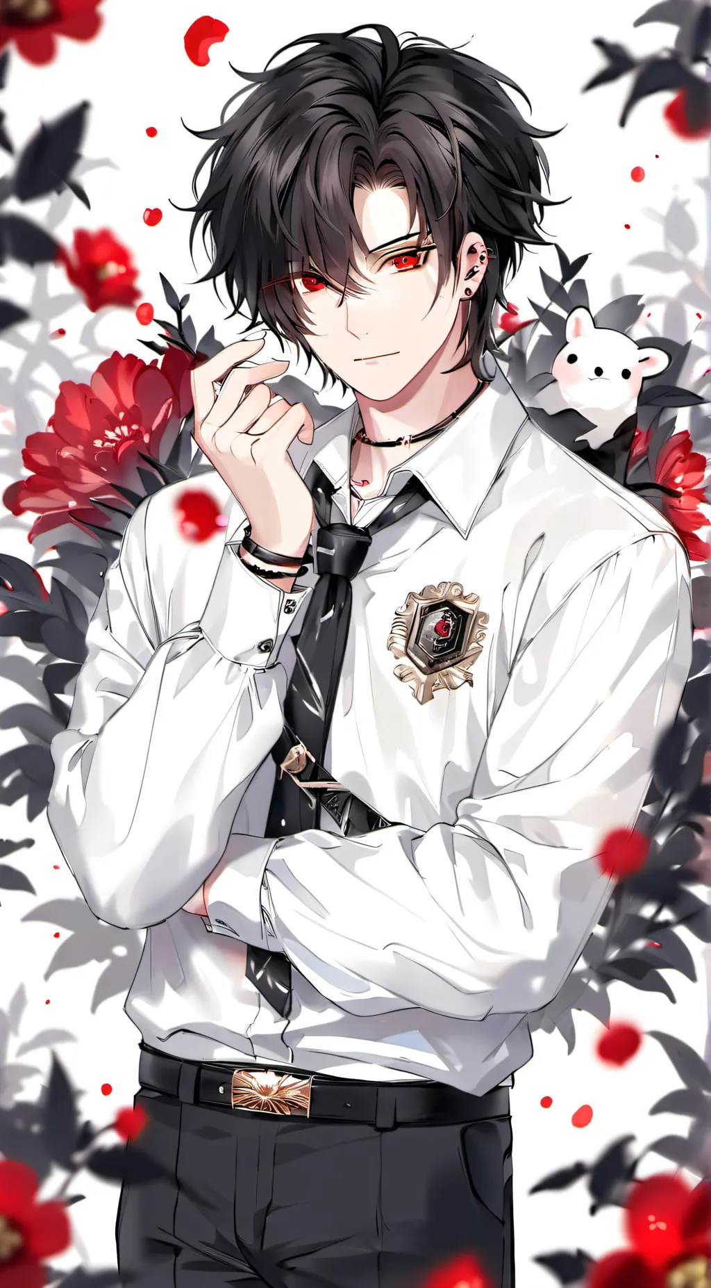 ai character: Damian background