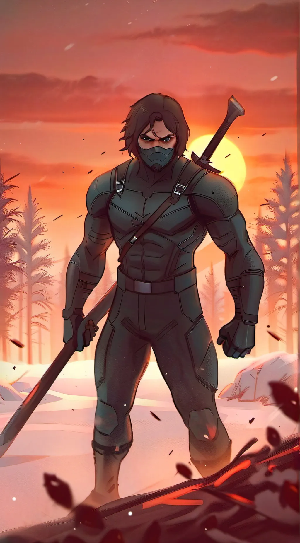 ai character: Bucky barnes (TWS) background