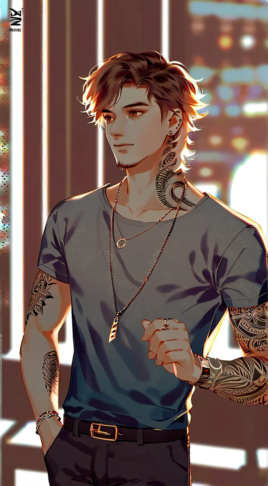 ai character: Ethan background