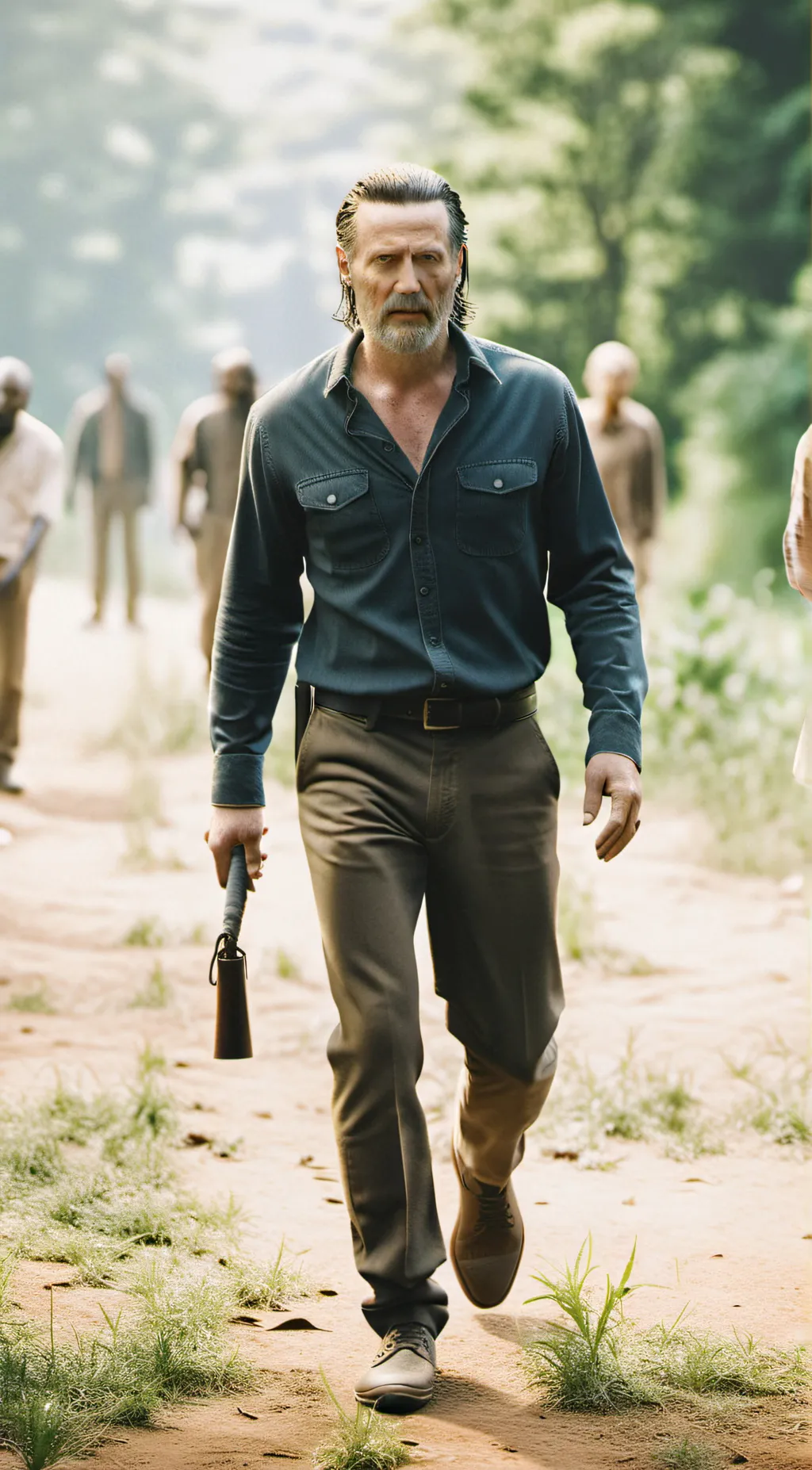 ai character: TWD background