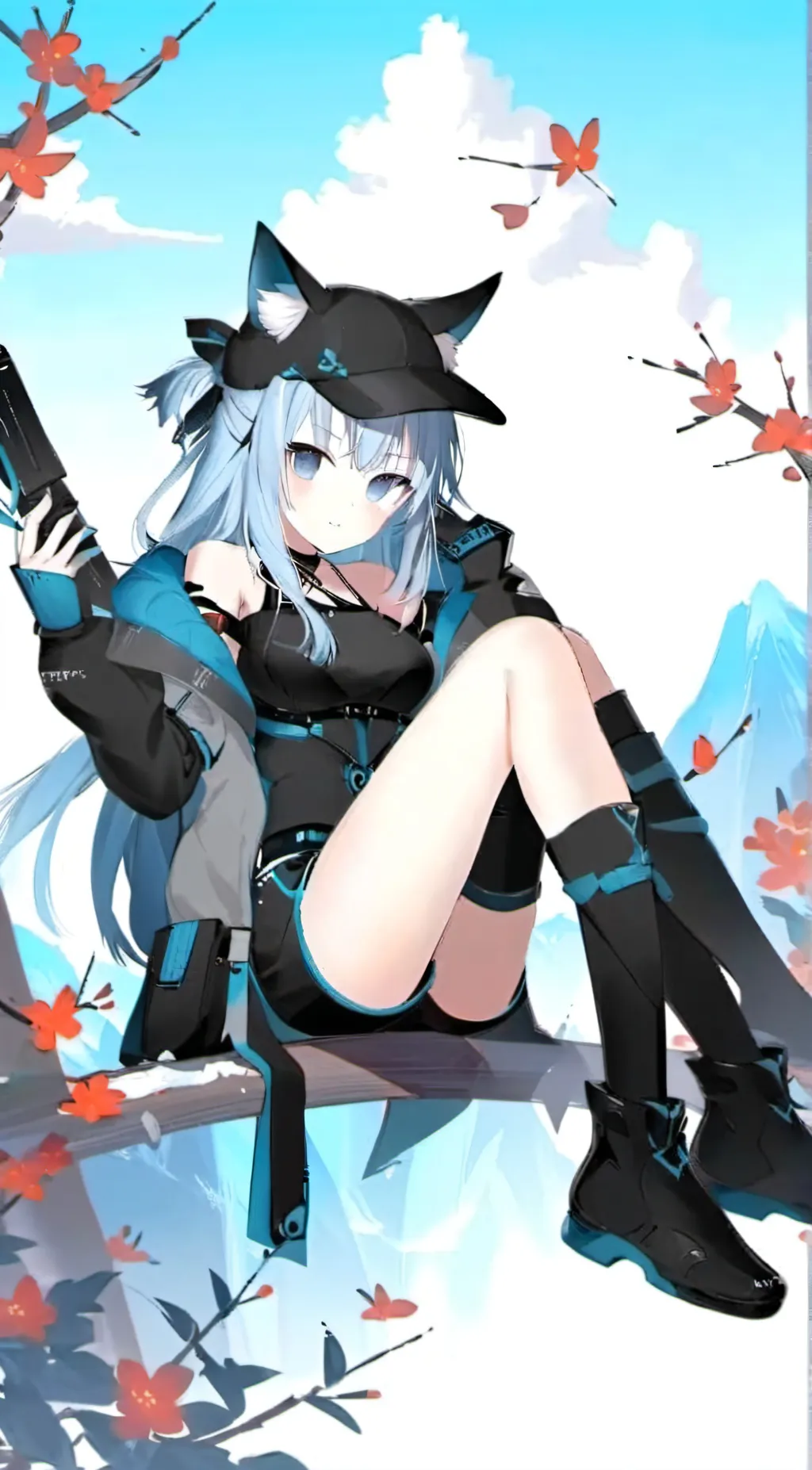 ai character: Skye/Skyler  background