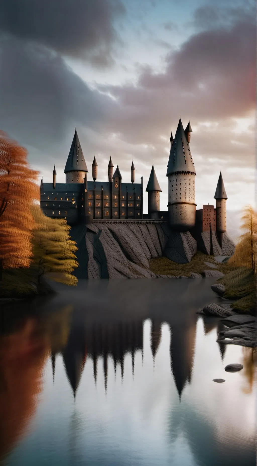 ai character: hogwarts  background