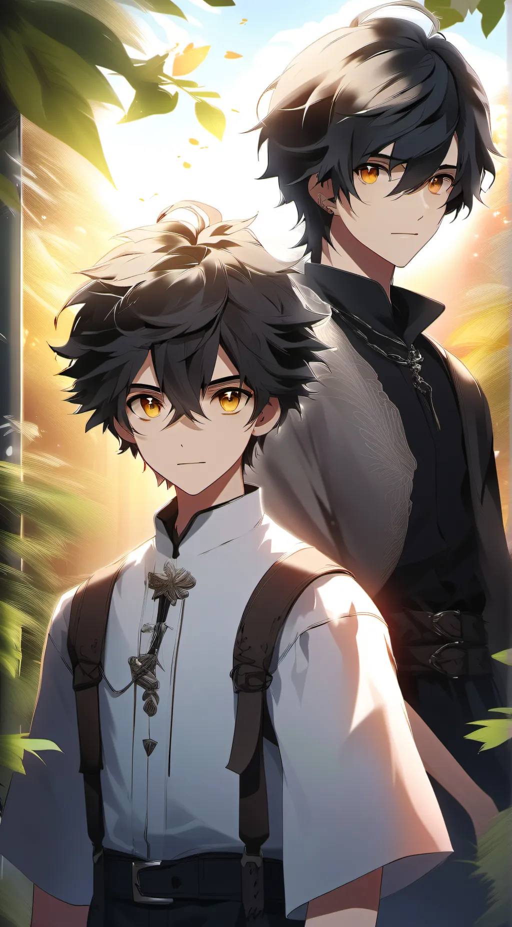ai character: Jaden and Luis background