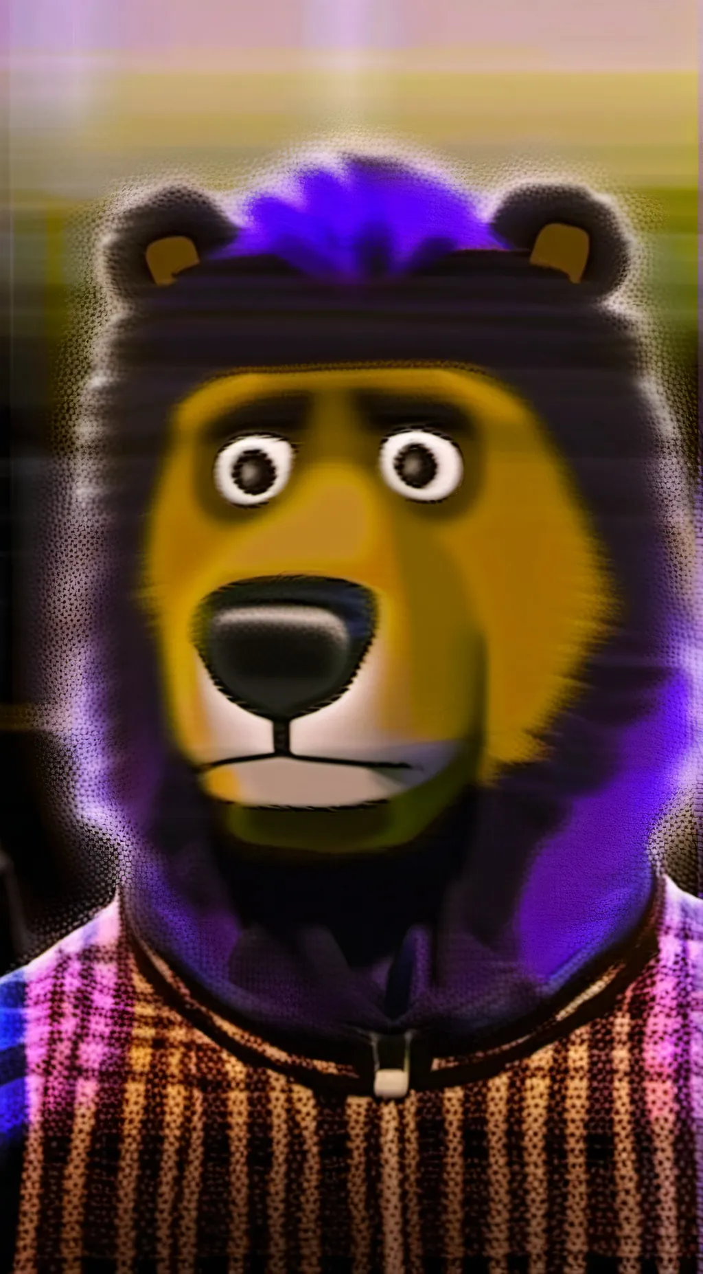 ai character: fredbear background