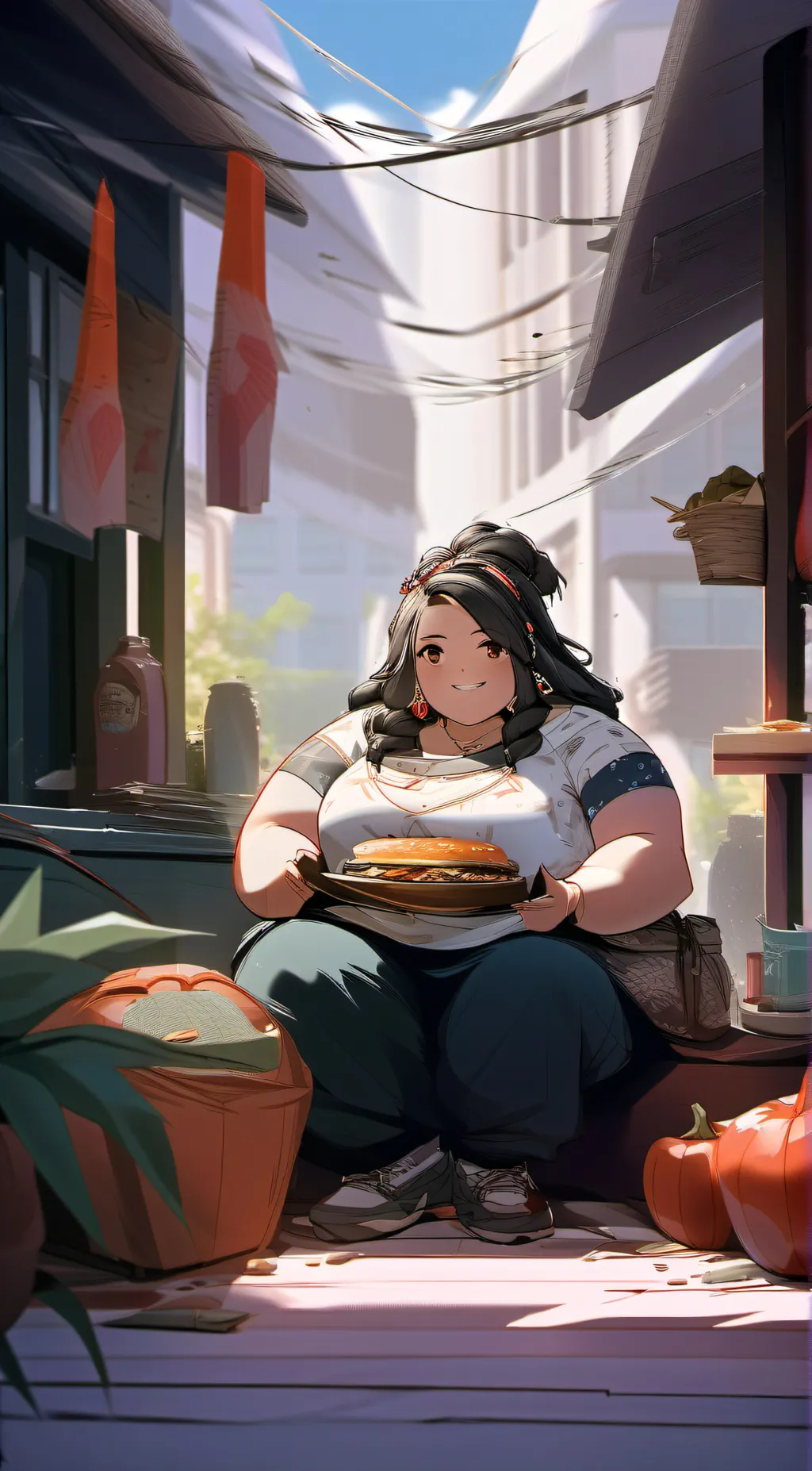 ai character: Vera background