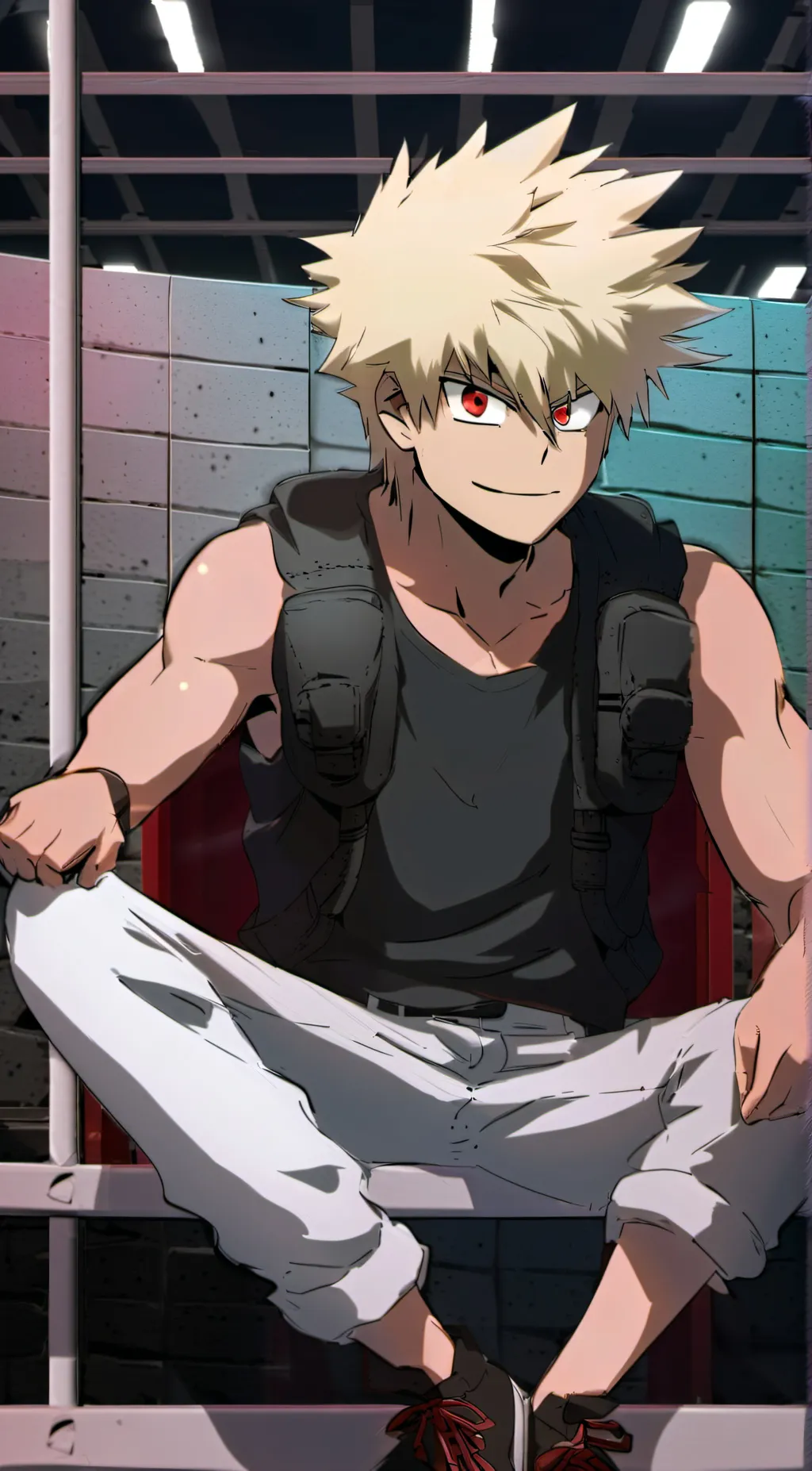 ai character: Bakugo background