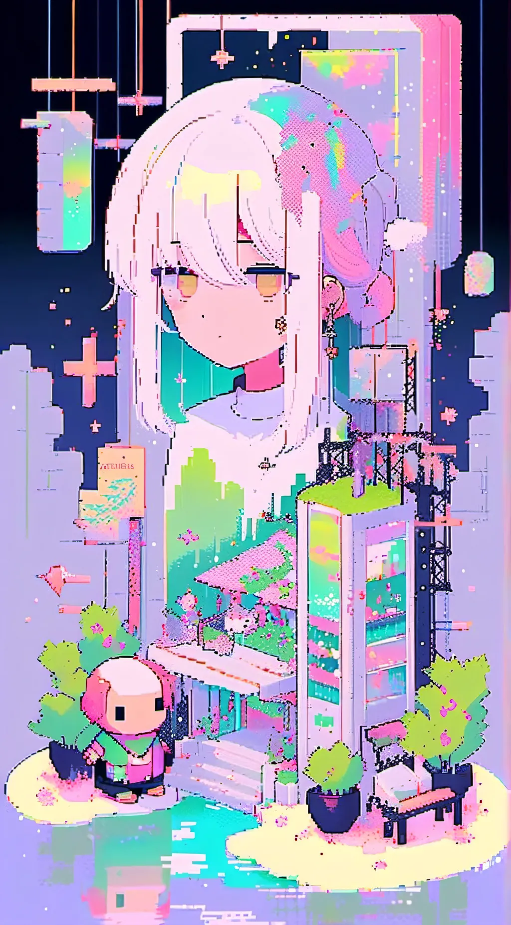 ai character: Angel dust background