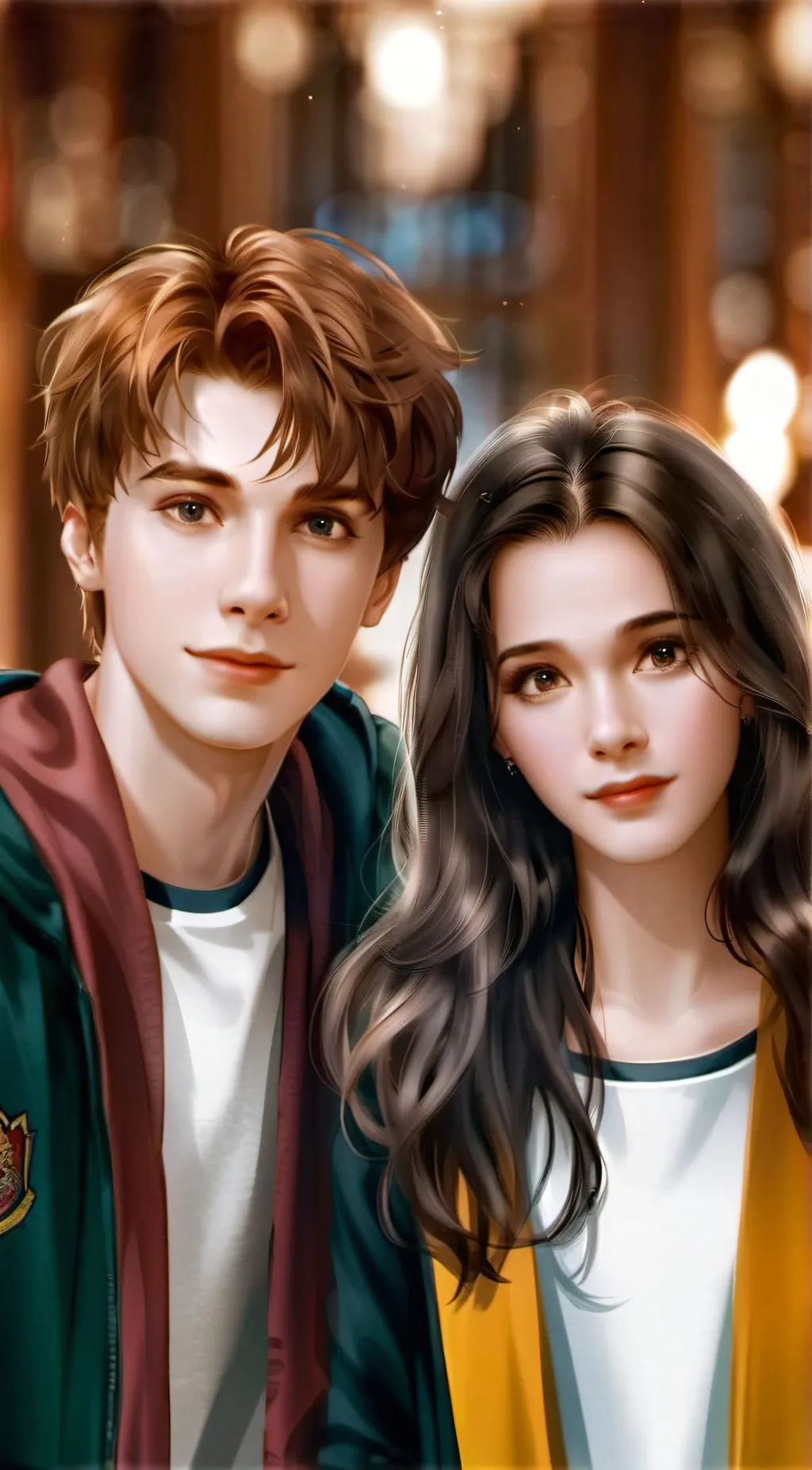 ai character: Hogwarts background